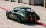 Kamm Porsche 912c restomod 2022 front quarter static track Kamm Porsche 912c restomod 2022 front quarter static track