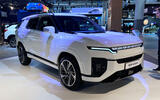 KGM Actyon Brussels motor show front quarter