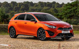 Kia Ceed front three quarter Kia Ceed front three quarter