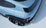 Kia EV2 concept teaser rear quarter