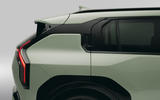 Kia EV3 rear quarter detail Kia EV3 rear quarter detail