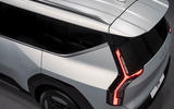 Kia EV9 rear glasshouse Kia EV9 rear glasshouse