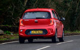 Kia Picanto rear three quarter Kia Picanto rear three quarter