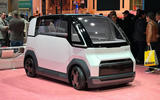 kia pv1 ces front