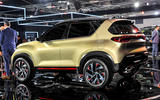 New Delhi Auto Expo 2020 - Kia Sonnet rear New Delhi Auto Expo 2020 - Kia Sonnet rear