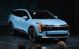 Kia Sportage facelift LA Auto Show front quarter