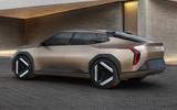 Kia EV4 rear three quarter