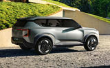 Kia EV5 rear three quarter