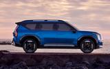 Kia EV9 side Kia EV9 side