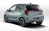 Kia Picanto rear three quarter