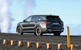 Kia Sorento to Iceland rear three quarter Kia Sorento to Iceland rear three quarter