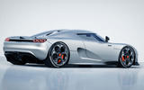 Koenigsegg CC850 studio rear three quarter hero Koenigsegg CC850 studio rear three quarter hero