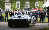 Flat out in a Lamborghini Centenario on the Goodwood hillclimb