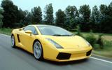 Lamborghini Gallardo front tracking