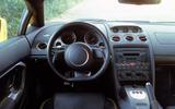 Lamborghini Gallardo interior shot