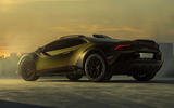 Lamborghini Huracan Sterrato rear Lamborghini Huracan Sterrato rear