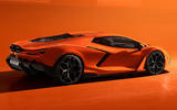 Lamborghini Revuelto rear three quarter studio Lamborghini Revuelto rear three quarter studio