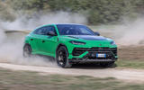 Lamborghini Urus Performante Viper Green Offroad Track Lamborghini Urus Performante Viper Green Offroad Track