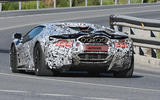Lamborghini V12 rear spy