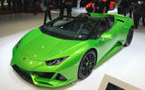 Lamborghini Huaracan Evo Spyder Geneva 2019 - hero front