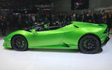 Lamborghini Huaracan Evo Spyder Geneva 2019 - hero side