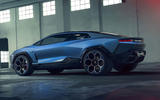 Lamborghini Lanzador Concept rear three quarter Lamborghini Lanzador Concept rear three quarter