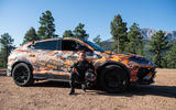 Lamborghini pikes peak with driver Lamborghini pikes peak with driver