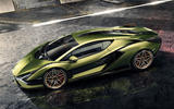 Lamborghini Sian reveal images - static side