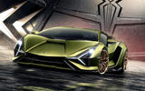 Lamborghini Sian reveal images - static front
