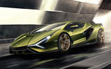 Lamborghini Sian reveal images - hero front