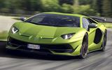 lamborghini svj green track front lamborghini svj green track front
