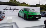 Lamborghini Urus Pebble Beach on stand Lamborghini Urus Pebble Beach on stand