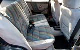 Lancia Delta HF Integrale rear seats Lancia Delta HF Integrale rear seats