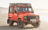 Land Rover Bespoke Works Defender V8 90 front quarter