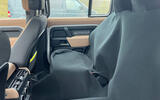 Land Rover Defender 110 camo seats
