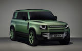 Land rover defender 75 limited edition 110 front three quarters Land rover defender 75 limited edition 110 front three quarters