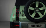 Land rover defender 75 limited edition badge detail Land rover defender 75 limited edition badge detail