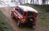 Land Rover Defender 90 County rear Land Rover Defender 90 County rear