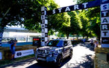 Land Rover Defender at Goodwood 2019 - start line