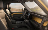 Land Rover Defender Trophy Edition yellow interior Land Rover Defender Trophy Edition yellow interior