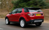 Land Rover Discovery Sport - tracking rear Land Rover Discovery Sport - tracking rear