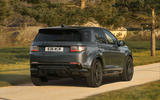 Land Rover Discovery Sport 2023 rear quarter tracking