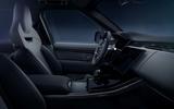 Land Rover Range Rover Sport SV interior passenger Land Rover Range Rover Sport SV interior passenger