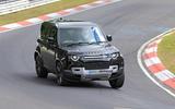 Land Rover Defender V8 Nurburgring front