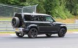 Land Rover Defender V8 Nurburgring side rear close Land Rover Defender V8 Nurburgring side rear close