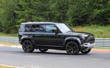 Land Rover Defender V8 Nurburgring side close Land Rover Defender V8 Nurburgring side close