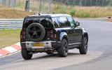 Land Rover Defender V8 Nurburgring rear side Land Rover Defender V8 Nurburgring rear side