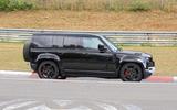 Land Rover Defender V8 Nurburgring side