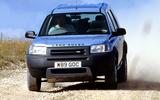 Land Rover Freelander front Land Rover Freelander front