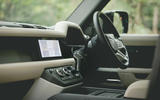 Britain's Best Car Awards 2020 - Land Rover Defender cabin